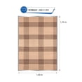 thumbnail image 3 of Mantel de Mesa Mainstays Mantel Rectangular de vinil afelpado  diseño Cuadro beige 1.40 mt x 1.70 mt, 3 of 4