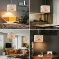 thumbnail image 3 of Cinkeda Plug in Pendant Light Dimmable Floral Hanging Lamp with Shade for Kitchen Island Bedroom Living Room(Bulb Included), 3 of 11