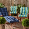 thumbnail image 6 of Cayman Stripe Outdoor Chair Cushion (2-pack), 6 of 7