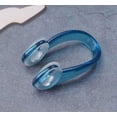 thumbnail image 4 of 3 uds Clip de nariz para nadar niños plástico de silicona impermeable transparente multicolor tapones para la nariz Protector para entrenamiento de adultos deportes acuáticos TUNC Sencillez, 4 of 5