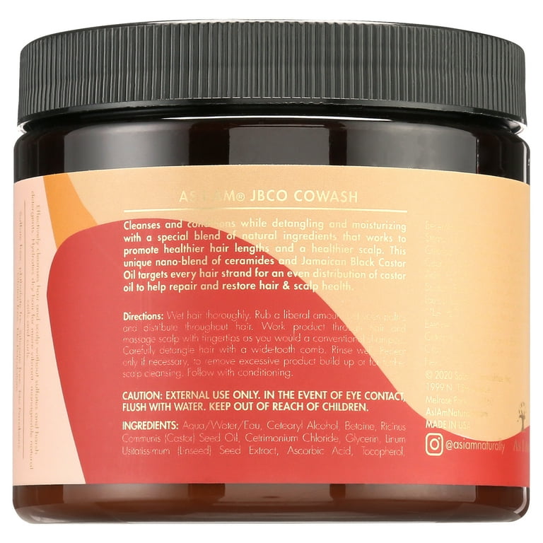 AS I AM Jamaican Black Castor Oil CoWash (16oz) AS I AM Jamaican Black Castor Oil CoWash (16oz)