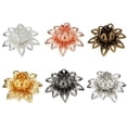 thumbnail image 4 of Miangastore 20Pcs Ancient Green Lotus Beads Flower Caps for Jewelry Makers, 4 of 8