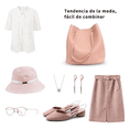 thumbnail image 3 of Bolso Malubero Casual Para Mujer 4 Piezas Rosa Malu1867, 3 of 3