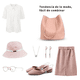 thumbnail image 3 of Bolso Malubero Casual Para Mujer 4 Piezas Rosa Malu1867, 3 of 3
