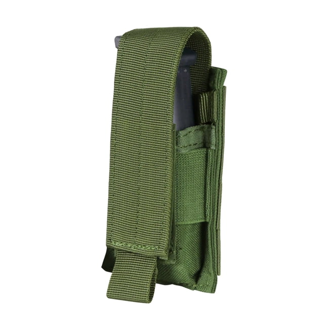 MA32-001 PORTA CARGADOR SENCILLO VERDE MARCA CONDOR