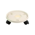 thumbnail image 3 of Lunxisen 1 Pcs Planter Pot Mover, Plant Pot Pallet Dolly Caster with Universal Wheels, Round Movable Planter Dolly Trolley Tray Pallet Outdoor Indoor Tree Flower Stand Planter, 3 of 7
