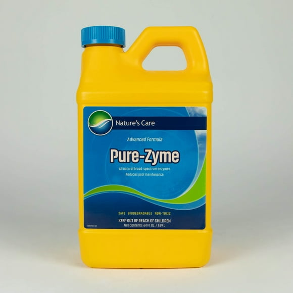 Pool Central 64 Oz. Nature's Care Pure Zyme Clarifier for Swimming Pools