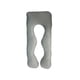 thumbnail image 1 of Almohada para maternidad suave, gris plata tipo Hamster LUNICS ® Lunics Almohada para Embarazo, 1 of 2