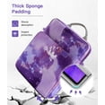 thumbnail image 4 of Funda para tableta MoKo de 9 a 11 pulgadas con correa para el hombro, color morado, 4 of 7