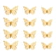 thumbnail image 2 of Pegatinas de Pared de Mariposas: 12 Piezas de Mariposas Doradas Decorativas, Ideales para Cumpleaños y Fiestas. Pegatinas Extraíbles., 2 of 7