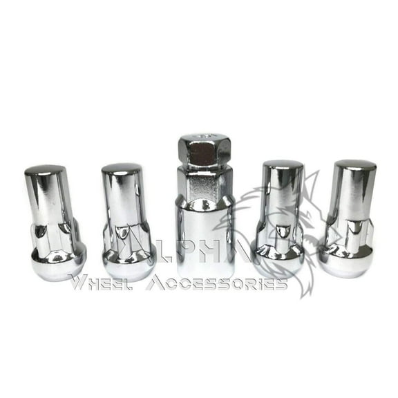 4 Wheel Locks 9/16-18 For 2003-2011 Dodge Ram 2500 3500 Anti Theft 1.90"   Key