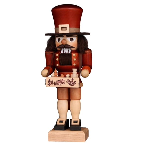 Alexander Taron 10.75” Christian Ulbricht Natural Toy Trader Christmas Nutcracker