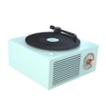 thumbnail image 2 of inalámbrico de vinilo retro multifuncional Mejor diseño de rotación de efectos de graves Verde Sunnimix Audio de vinilo retro Bluetooth, 2 of 7