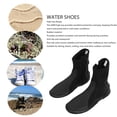 thumbnail image 3 of Botas De Buceo, 1 Par De Zapatos De Agua De 5 Mm De Altura Botas De Snorkel Slip Para Surf De Natación Para Actividades De Agua De Playa Negra, 3 of 7