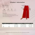 thumbnail image 7 of Kaerm Women's Praise Dance Wide Leg Palazzo Pants Celebration of Spirit Ceremony Performance Pants Blue S, 7 of 7