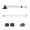 Silver 50cm 1set, variant on RV with Desktop Board Detachable Adjustable Folding Table Leg RV Exterior Aluminum Alloy Table Leg Camper RV Accessories ,Car Accessories