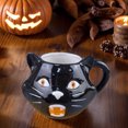thumbnail image 5 of DFC Halloween Ceramic Mug Design Coffee Cup For Home Drinking Idea Durable， Mug， Three Ears, 5 of 5