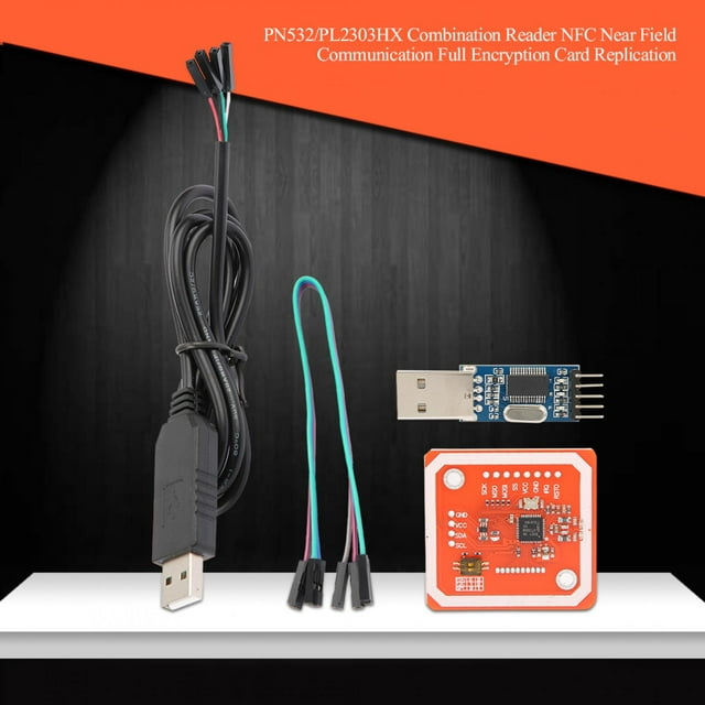 Reader Writerkit,Pn53/pl2303hx Combinaison Lecteur NFC P P HX Ensemble Multifonctionnel