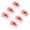 Red, variant on 6Pcs Floating Soft Baits Fishing Sea Urchin Lures Slow Sinking Artificial Baits For Fishing Enthusiasts Easy to Use