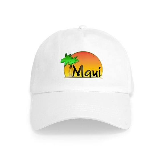 CafePress - Maui Cap - Adjustable 100% Brushed Unisex Casual Cotton Baseball Cap, Beige, 1