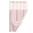 thumbnail image 1 of Solutions de Fenêtre Rideau Sans Crochet Rideau de Douche avec Doublure de Sieste Style Hôtel Design Transparent Fenêtre Supérieure Accessoire de Bain Essentiel Installation Facile, 1 of 4