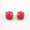 Coral, variant on Dainty Candy Color Glass Crystal Opal Dot Stud Earrings Women Vintage Jewelry