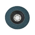 thumbnail image 2 of 10 Pack Premium Zirconia Flap Discs 4-1/2 X 7/8 inch 40 / 60 / 80 / 100 Grit Grinding Wheel Sandpaper for Sanding Grinding (40 Grits), 2 of 5