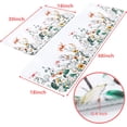 thumbnail image 3 of Cushioned Anti Fatigue Kitchen Mats for Floor, Spring Floral Kitchen Rug Mat, Flowers Kitchen Rugs and Runners Non Skid Washable, PVC Kitchen Sink Mat Set 2 Piece, 18'''' x 48'''' + 18'''' x 30'''', 3 of 6