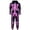 e-6Black1, variant on MEZZALL 1-Pack Adults Unisex Skeleton Print Hooded Onesie, Full Zip Halloween Skeleton Bodysuit, Matching Long Sleeve Jumpsuit