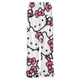 thumbnail image 5 of Hello Kitty Women Pajama Pants Comfy Pj Bottoms Soft Printed Lounge Pant with Pockets, 5 of 7