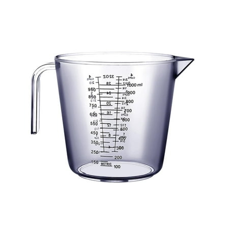 

Huachen Measuring Cup Transparent With Scale Large-Capacity Baking Scale Cup Milk Tea Measuring Tool