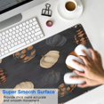 thumbnail image 4 of Long Mouse Pads for Desk,Patterned Pumpkins Halloween Pattern Desk Mats on Top Of Desks, Desk Mouse Pad Extra Large with 3mm Non-Slip Base and Stitched Edge for Gaming,Office,Work,Home 31.5x11.8in, 4 of 5