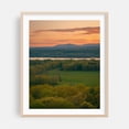 thumbnail image 2 of Sunset from Mount Rutsen, Rhinebeck 01 - Rhinebeck New York Photography Landscape Sunset Nature Mountain Scenic Rural Forest Unframed Wall Art Print 18 x 24 inches, 2 of 13