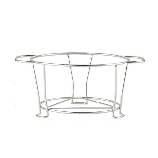 Support Durable, Étagère Barbecue Support de Brûleur en Fer pour Camping, BBQ, Randonnée, Fête, Patio Diamètre 18.6cm