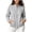 Gray, variant on Windbreaker Jacket Women Stand Collar Long Sleeve Zip Up Jacket, Lightweight Coats with Pockets for Hiking