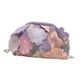 thumbnail image 5 of Bolso de mano tipo clutch con bordado floral y cadena extraíble para mujer. Púrpura, 5 of 9