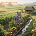 thumbnail image 4 of Visit the Sunlet Store Owl Reflective Double Acrylic Bird Scarecrow Decoy Effective Guard, 4 of 5