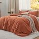 thumbnail image 1 of Juego de edredón Bedsure, tamaño queen, naranja quemado, GentleSoft™, 1 of 8