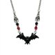 thumbnail image 1 of Halloween Necklace Retro Animal Black Bat Necklace Gothic Style Neck Jewelry Party Accessories, 1 of 5