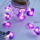 thumbnail image 4 of Aparatos de cocina, accesorios de cocina, utensilios de cocina, herramientas de cocina, luces LED de tela con forma de corazón de melocotón, luces decorativas para habitación de niña, poste de luz, 4 of 5