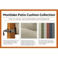 thumbnail image 5 of Classic Accessories 21"x19"x3" Beige Patio Cushion Slipcover, Montlake, 5 of 17