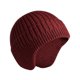 thumbnail image 4 of Gorro de punto de hilo hilado en núcleo Gorro de protección auditiva cálido y grueso para otoño e invierno Gorro de lana para hombres y mujeres Gorro de punto, 4 of 5