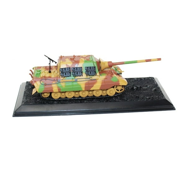 Accurate Scale WWII German Jagdtiger Tank Model Alloy ABS for Display and Collection