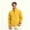 Yellow, variant on ClodeEU Men’s Full Zip Jacket with Long Sleeve, Midweight Stand Collar Outerwear Jackets Coats,Big and Tall ,Size S-3XL