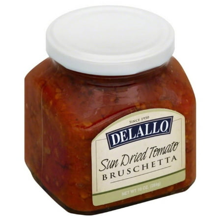 DeLallo Sun Dried Tomato Bruschetta, 10 Oz (Pack of