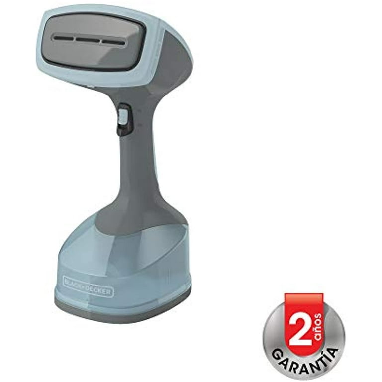 BLACK+DECKER Grey/Blue Handheld Fabric Steamer in the Fabric Steamers  department at