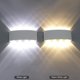 thumbnail image 4 of Modern LED Ceiling Light Waterproof Aluminum Wall Sconce Washer Light Indoor Outdoor Hallway Corridor 8w Black, 4 of 4