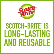 Scotch-Brite Dobie Non-Scratch Scrub and Wipe Cloth, 2 Count