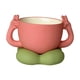 thumbnail image 5 of Taza de café de cerámica con asa, taza de porcelana para leche, té, chocolate, café con leche. Taza y Platillo, 5 of 9