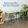 thumbnail image 5 of ECR4Kids Stackable Square Bins with Non-Snap Lids, Multipurpose Organization, Hunter Green, 4-Pack, 5 of 9